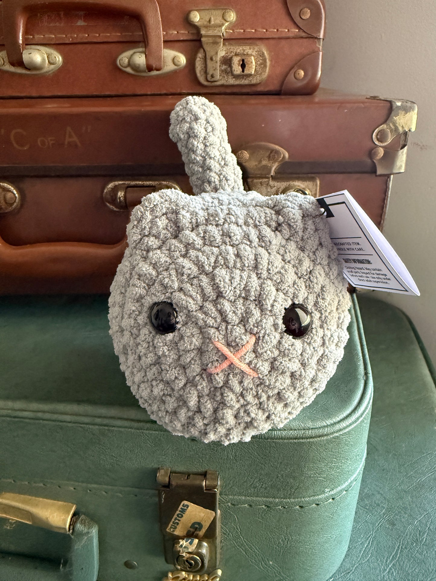 Crochet Loaf Kitty Cat Plush