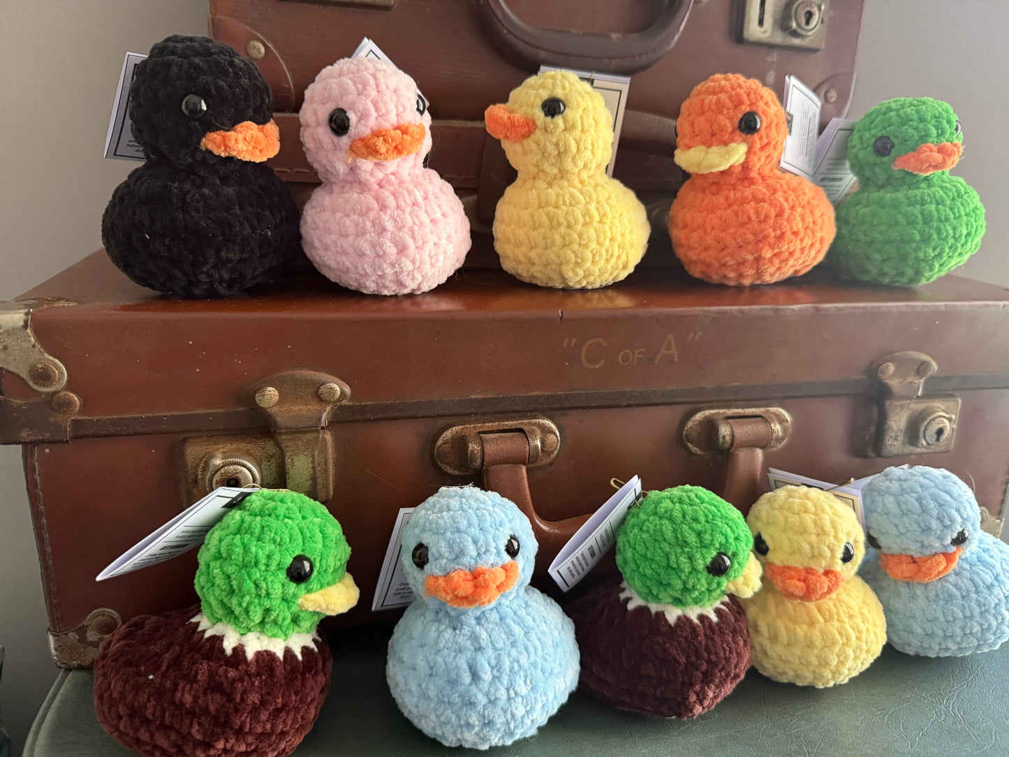 Crochet Squeaky Not so Rubber Ducky