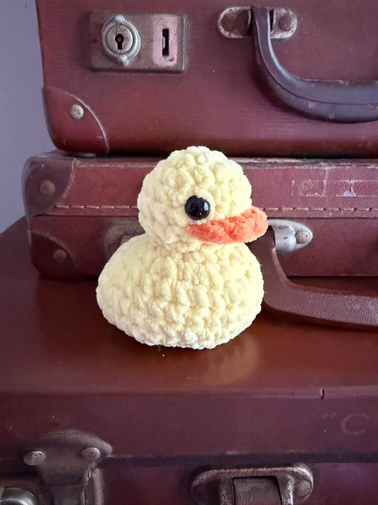 Crochet Squeaky Not so Rubber Ducky