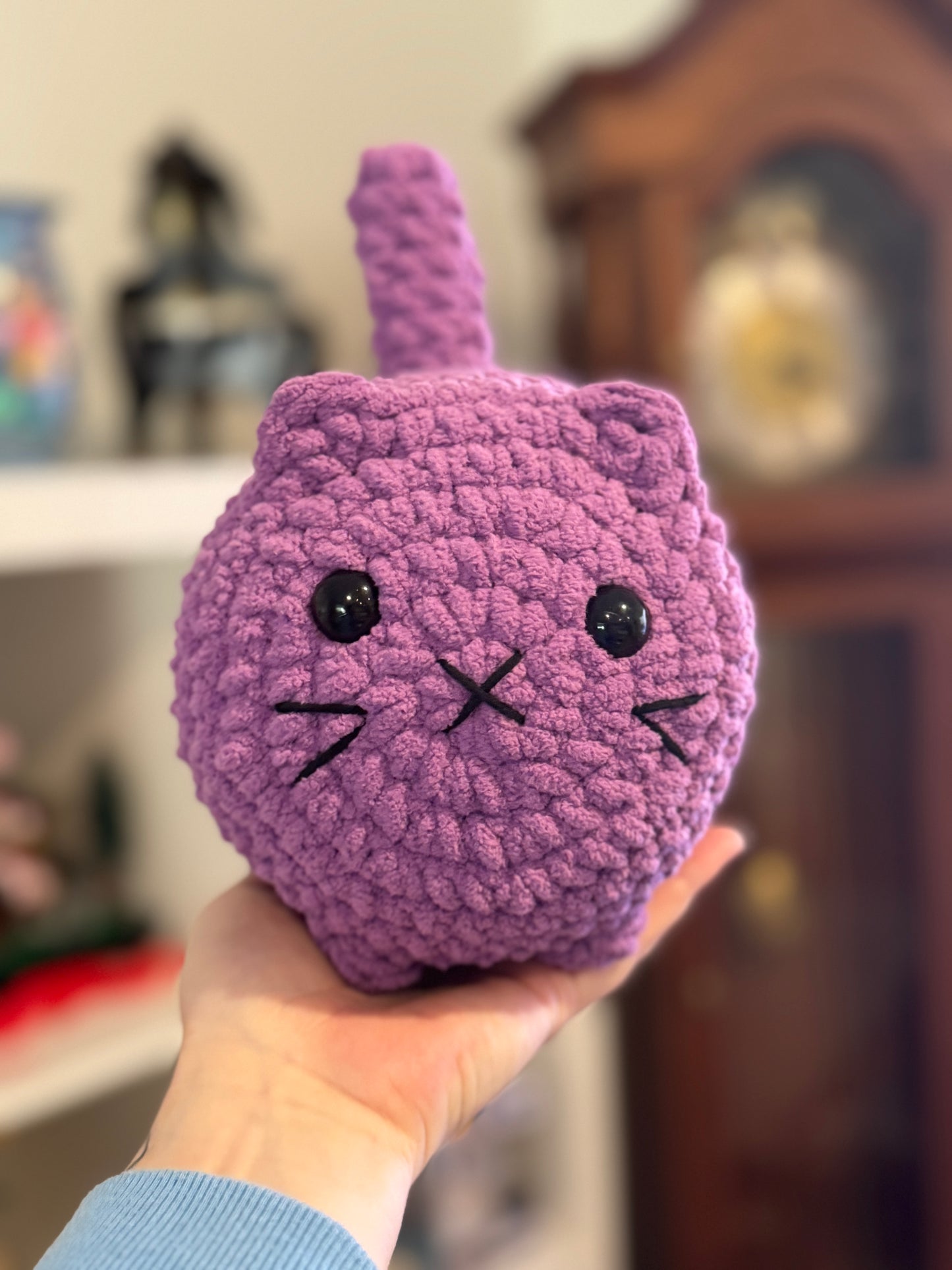 Crochet Loaf Kitty Cat Large