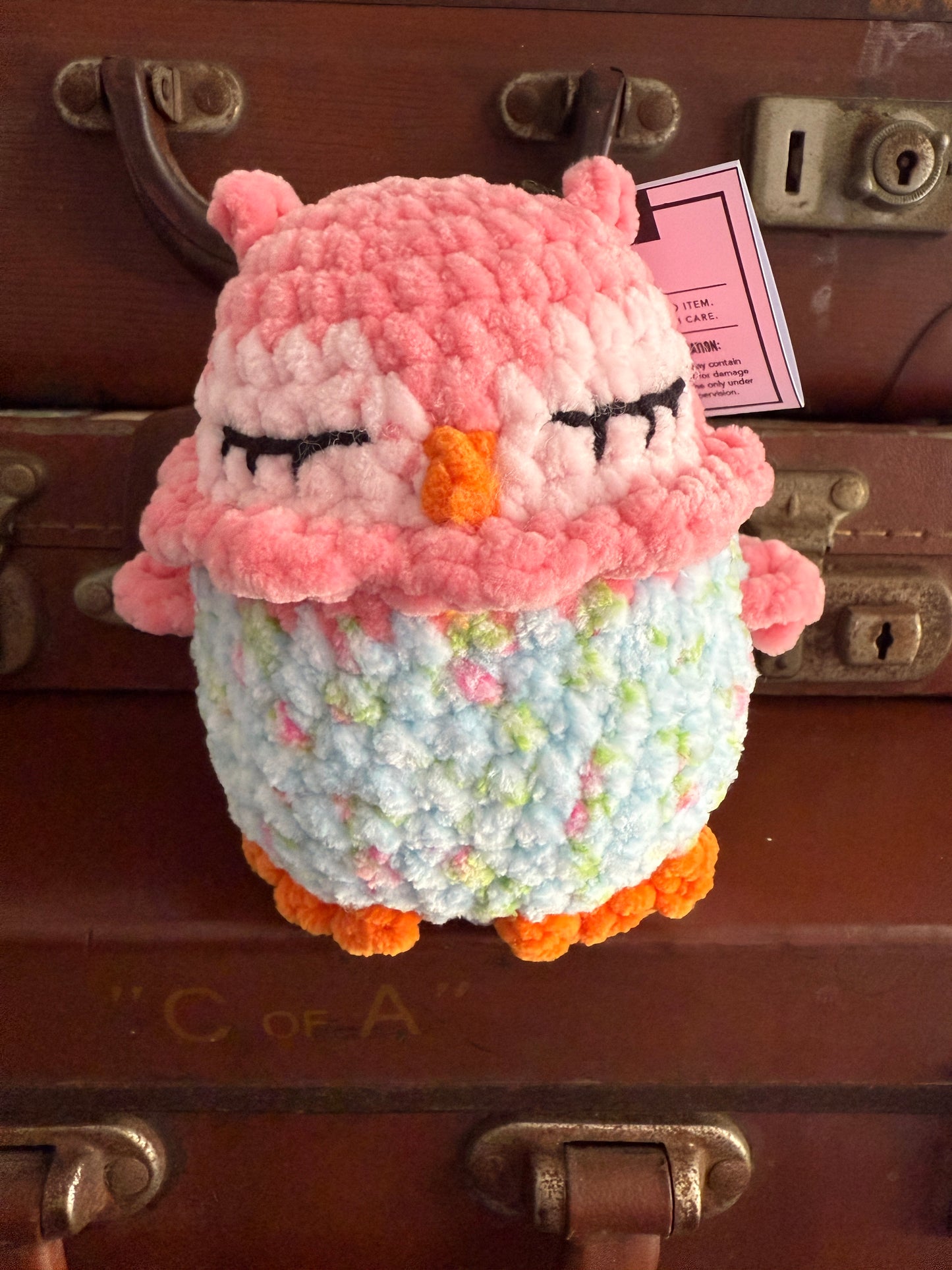 Cute Baby Crochet Owls