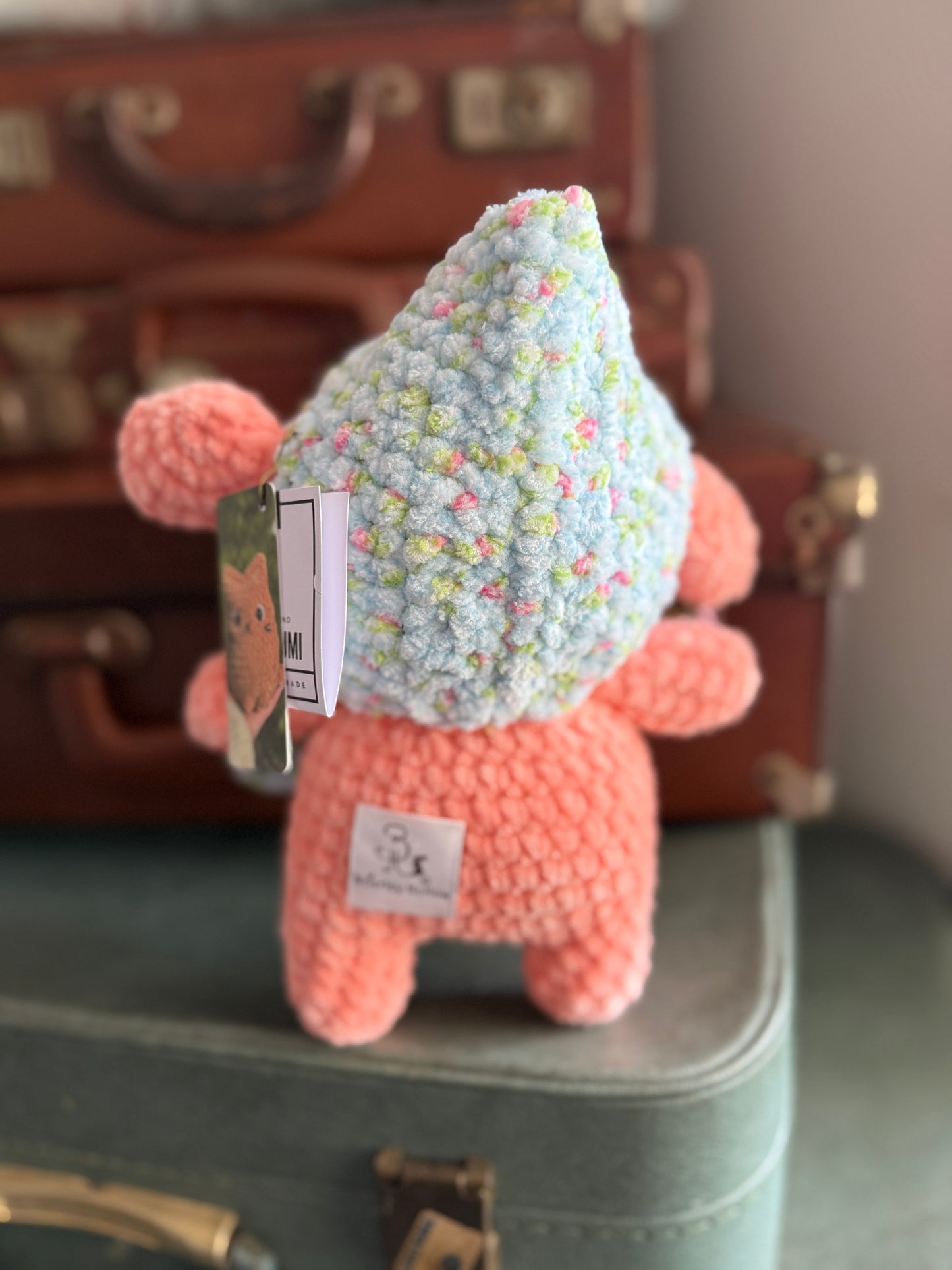Glimmer Goblin — Handcrafted Crochet Plush (With Official Release Papers)