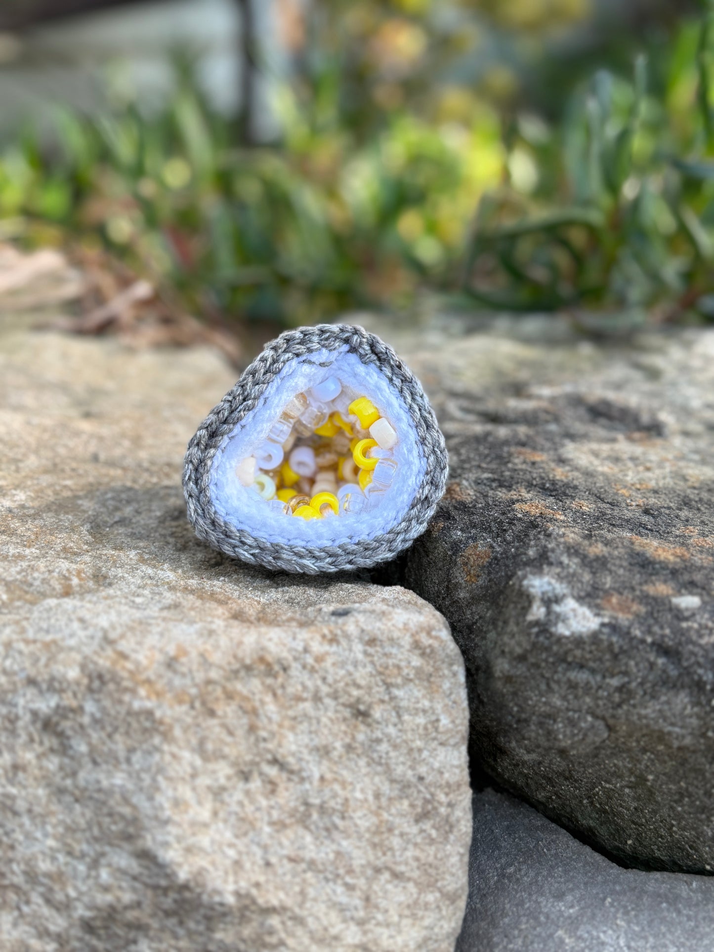 Crochet Crystal Geode - Small