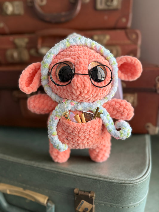 Glimmer Goblin — Handcrafted Crochet Plush (With Official Release Papers)