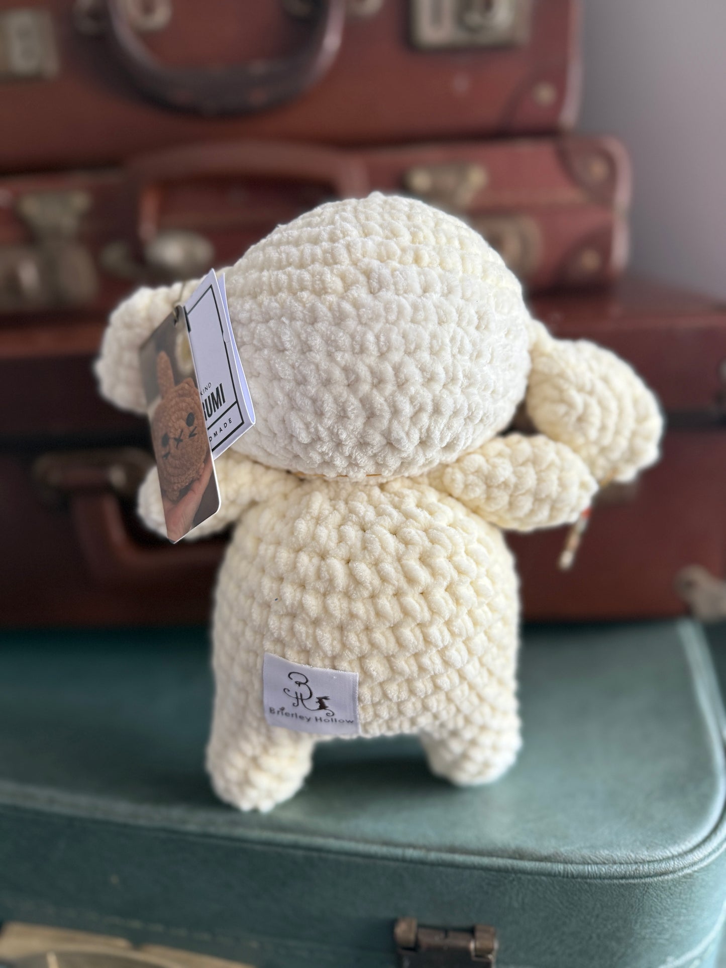 Glimmer Goblin — Handcrafted Crochet Plush (With Official Release Papers)