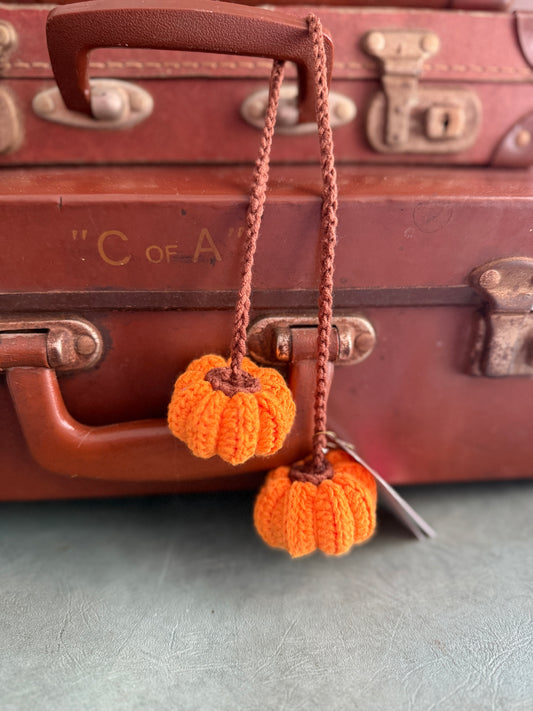 Crochet Amigurumi Charm — Decorative Car & Bag Accessory