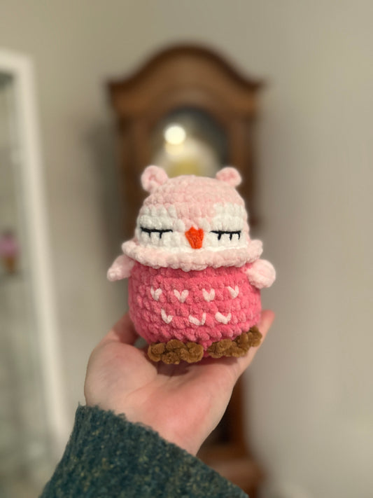 Cute Baby Crochet Owls
