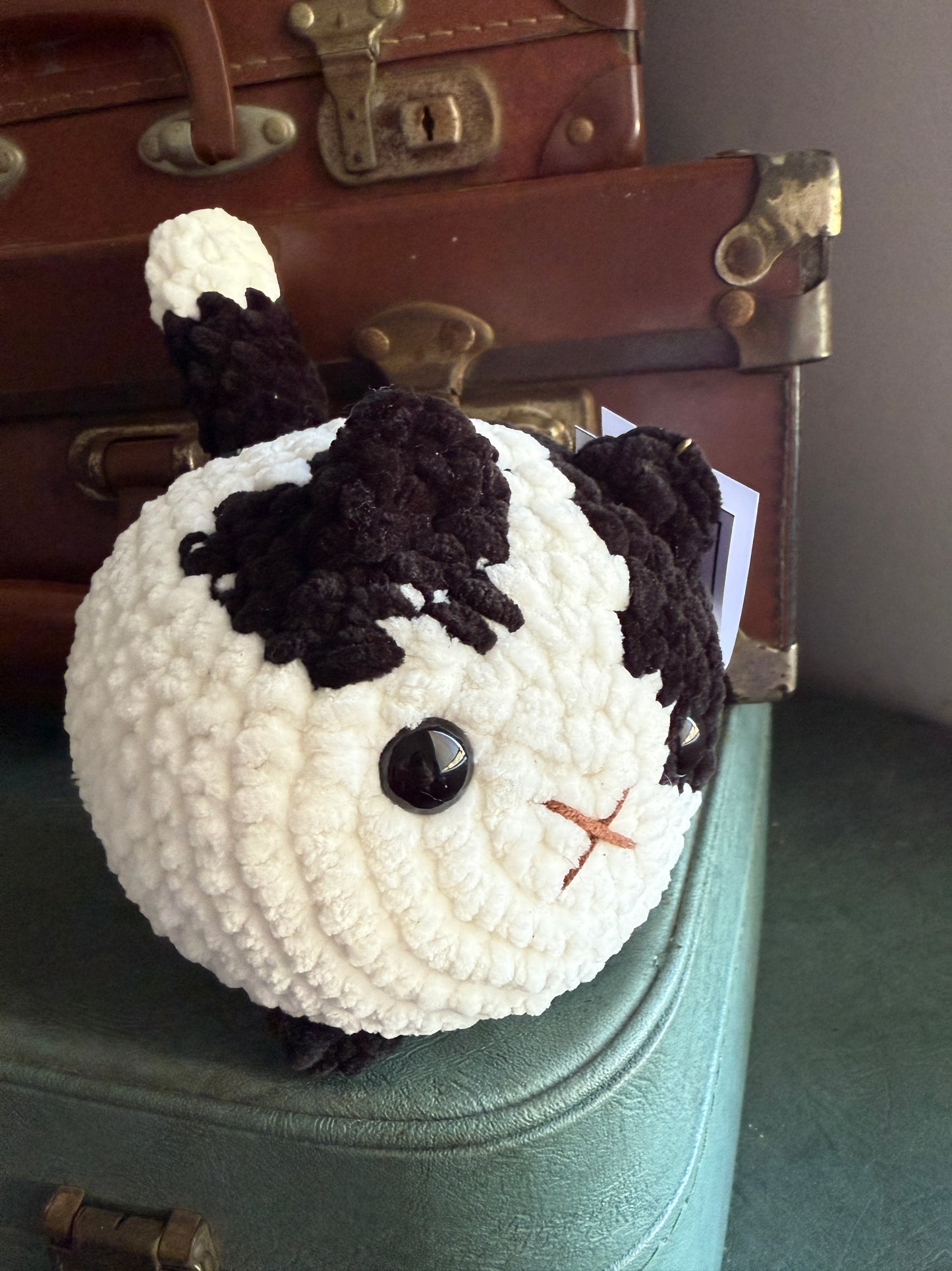 Crochet Loaf Kitty Cat Plush