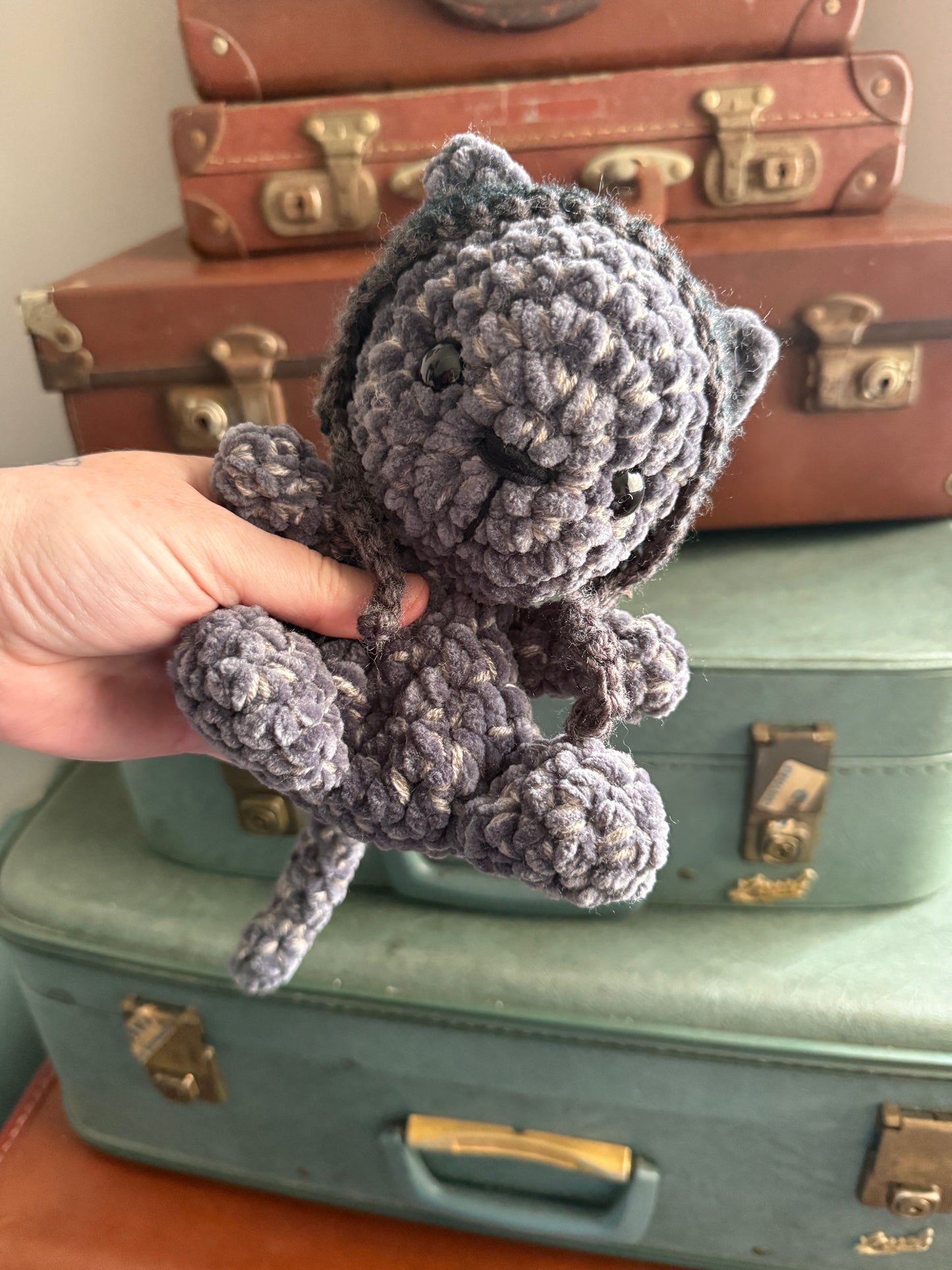 Bitty Kitty Crochet Cuddle Plush