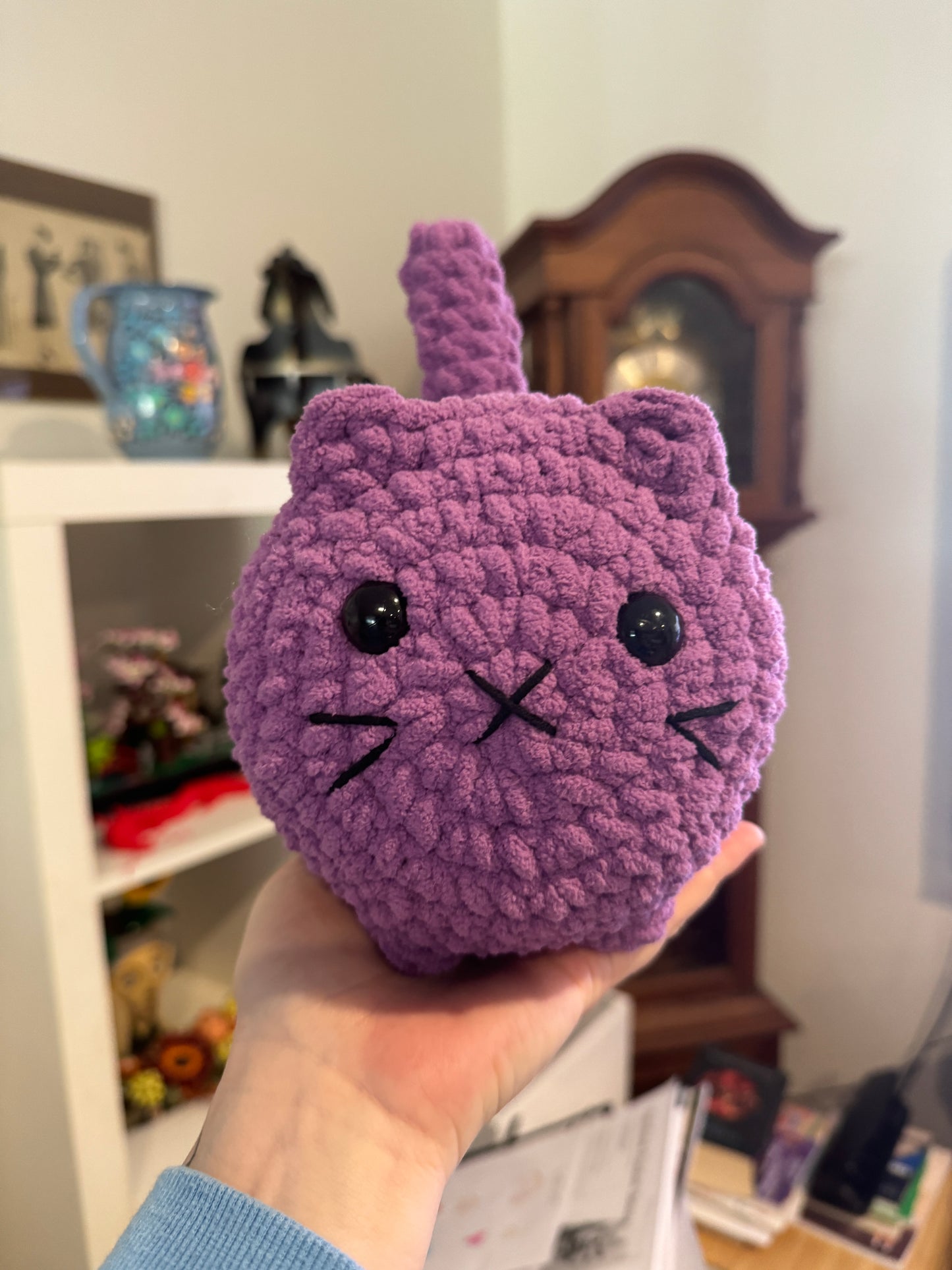 Crochet Loaf Kitty Cat Large