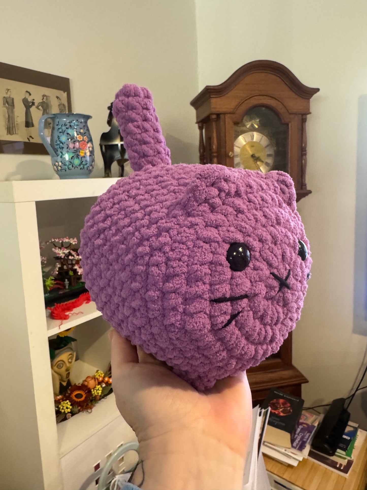 Crochet Loaf Kitty Cat Large