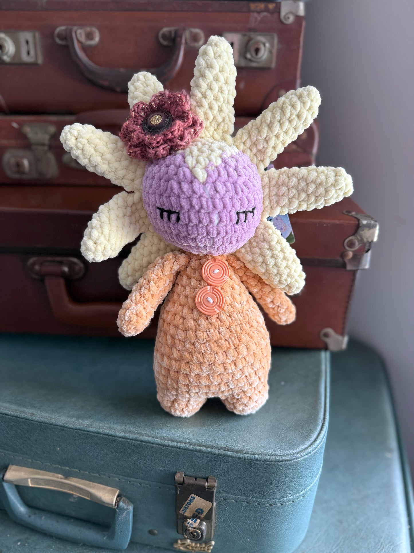 Florasyl Plush – Handmade Crochet Plush Inspired by the Florasyl Art Series