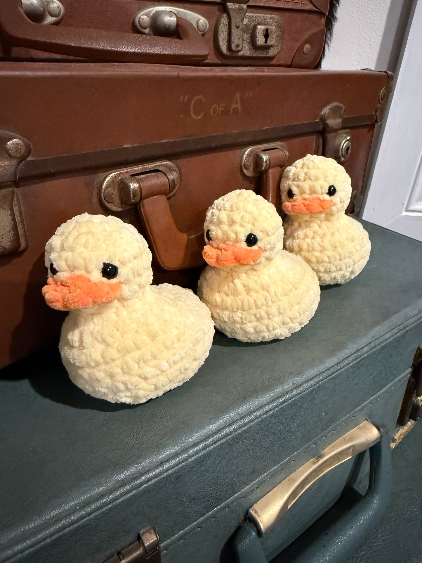 Crochet Squeaky Not so Rubber Ducky