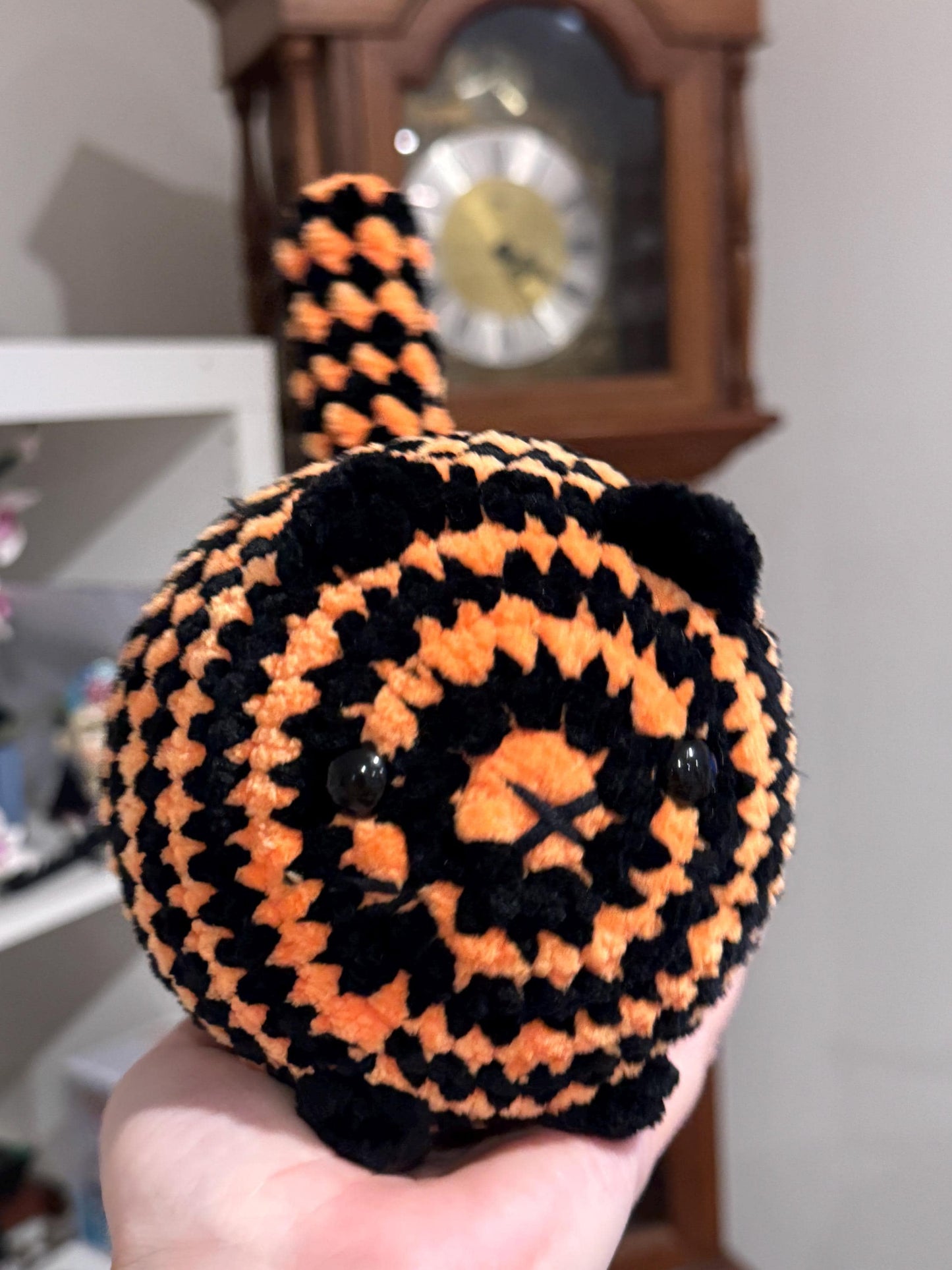Crochet Loaf Kitty Cat Plush