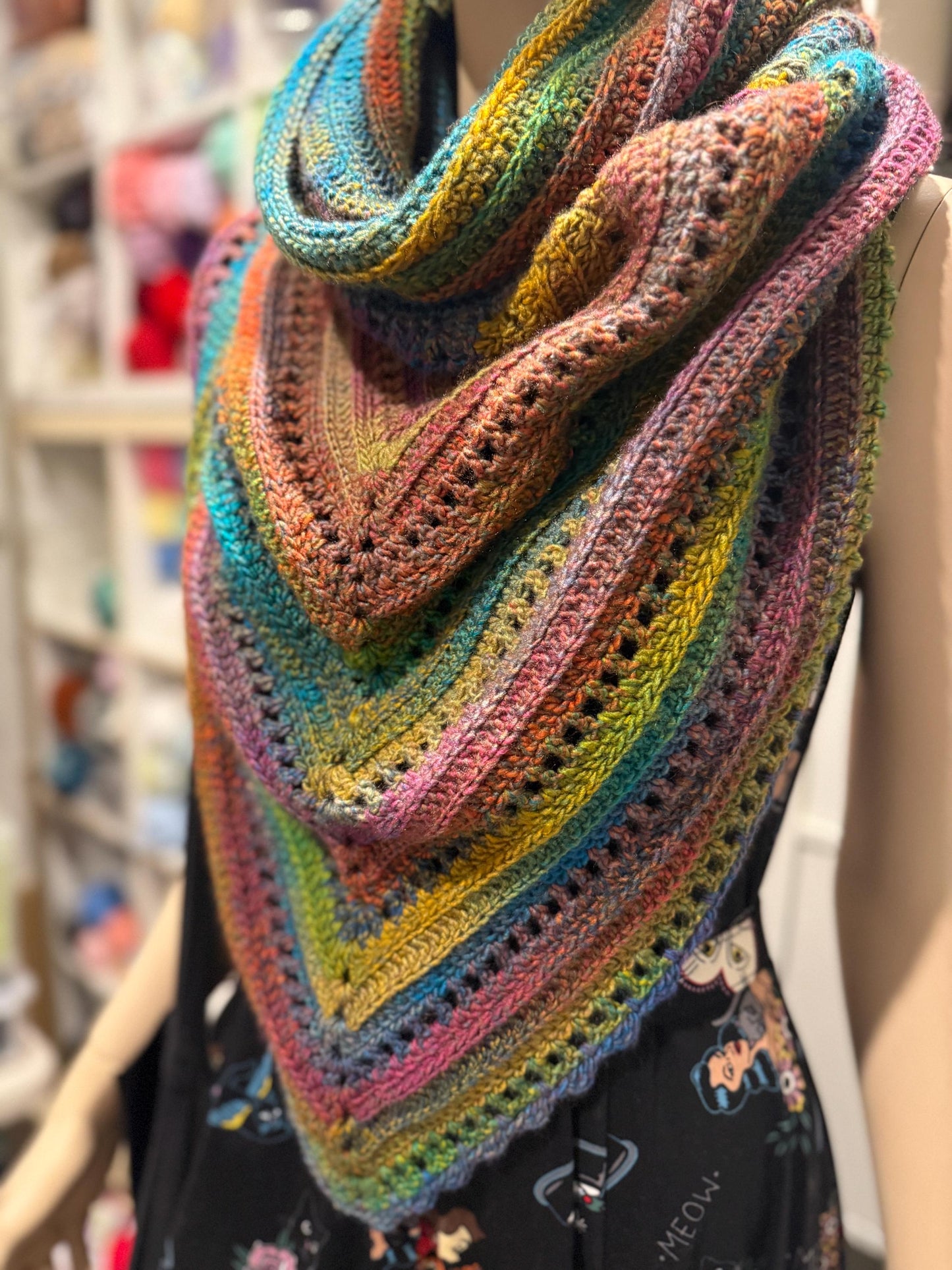 Oleander Hooded Scarf - Crochet Cowl