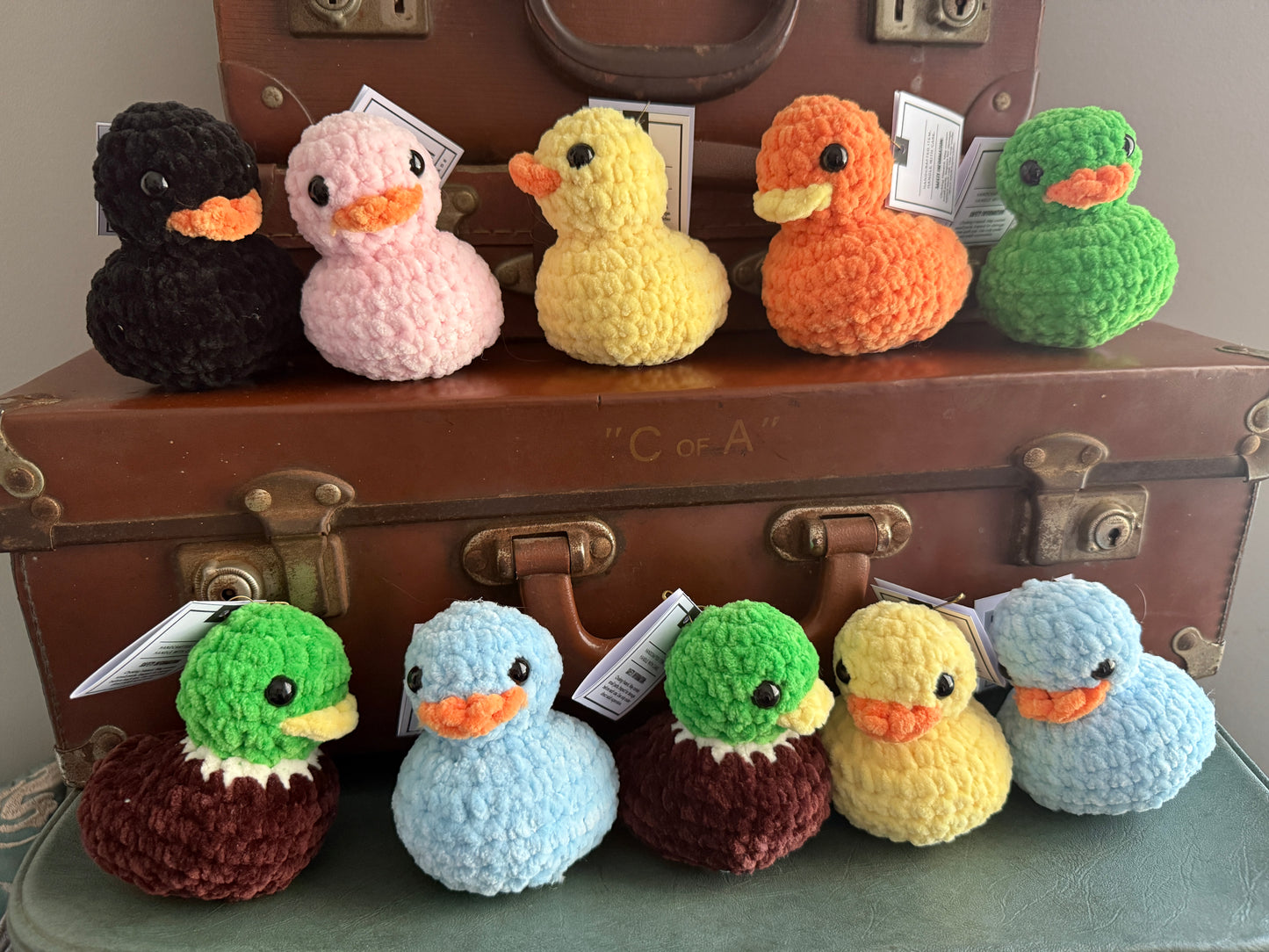 Crochet Squeaky Not so Rubber Ducky
