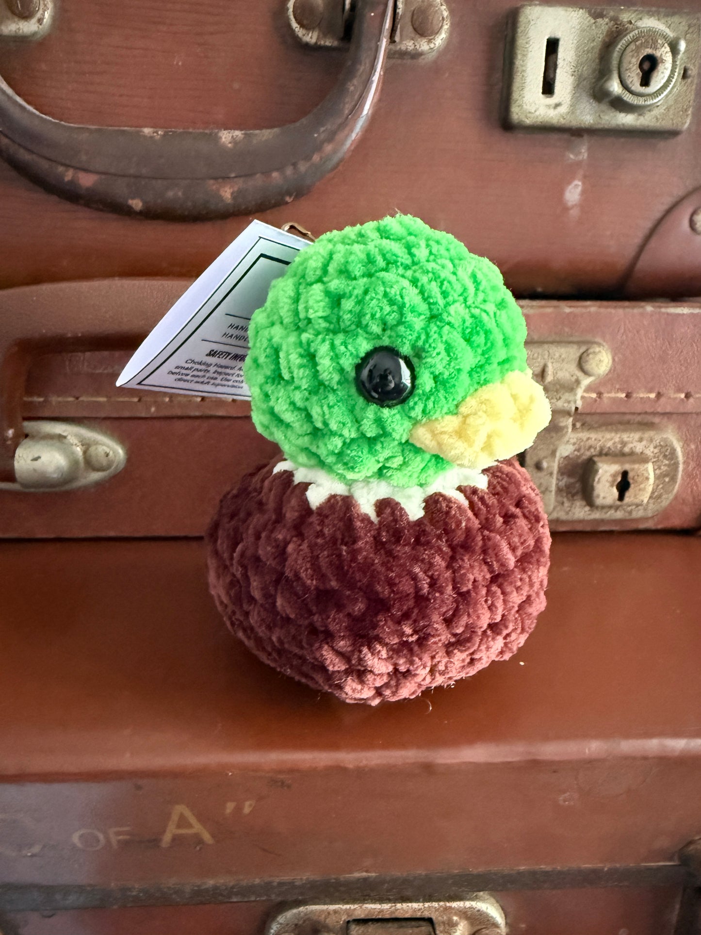 Crochet Squeaky Not so Rubber Ducky