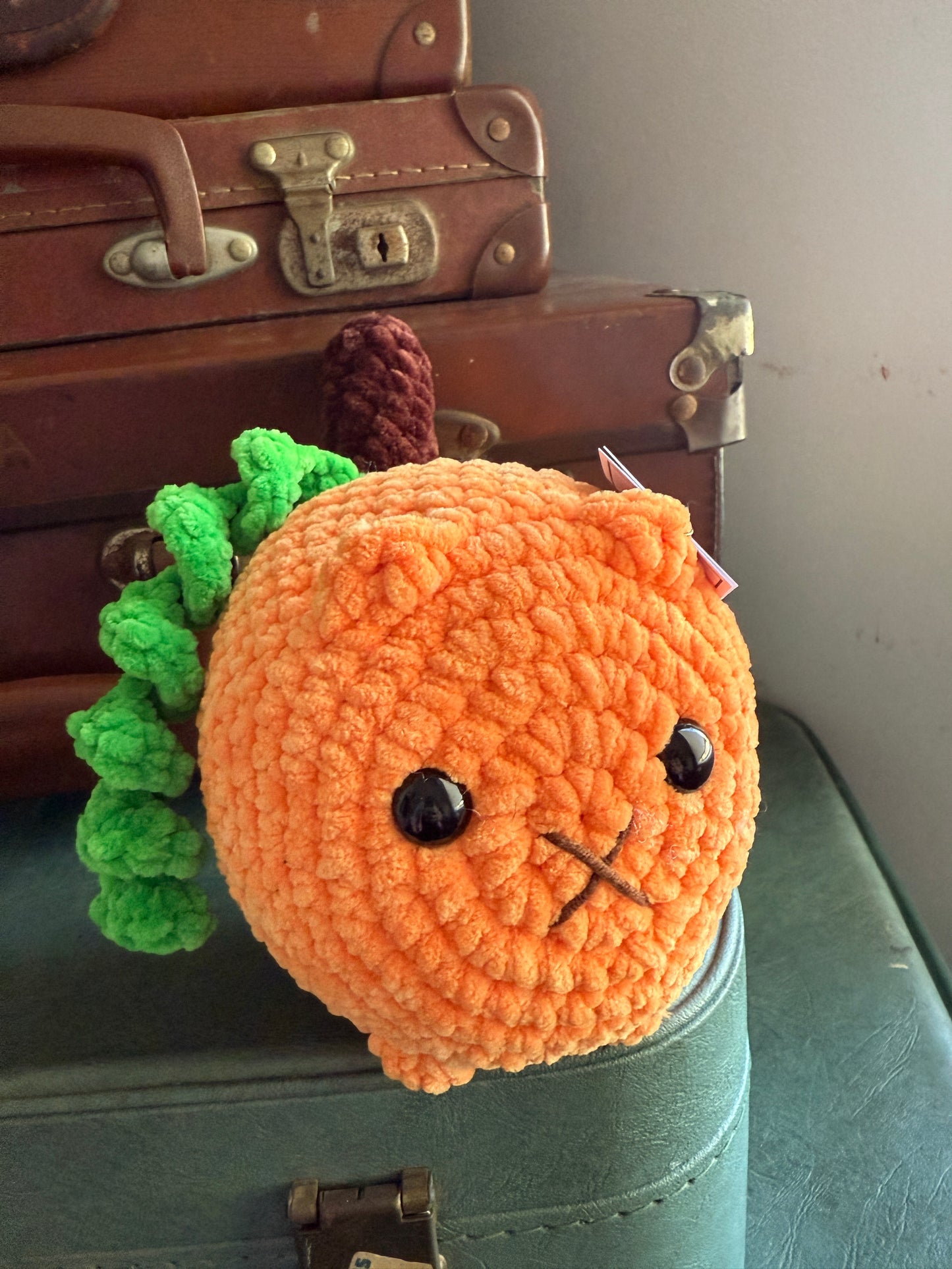 Crochet Loaf Kitty Cat Plush