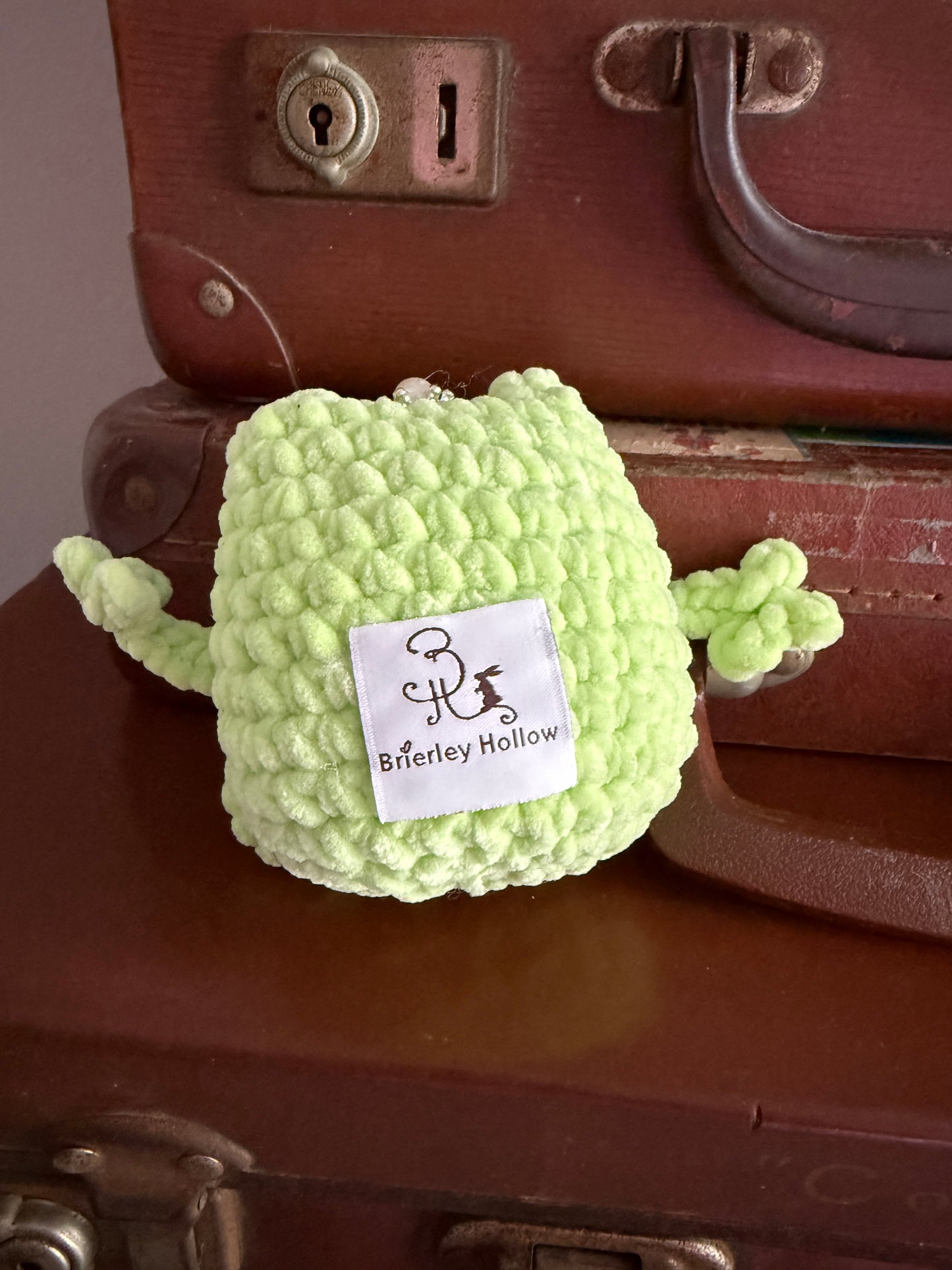 Crochet Squeaky Frog Prince