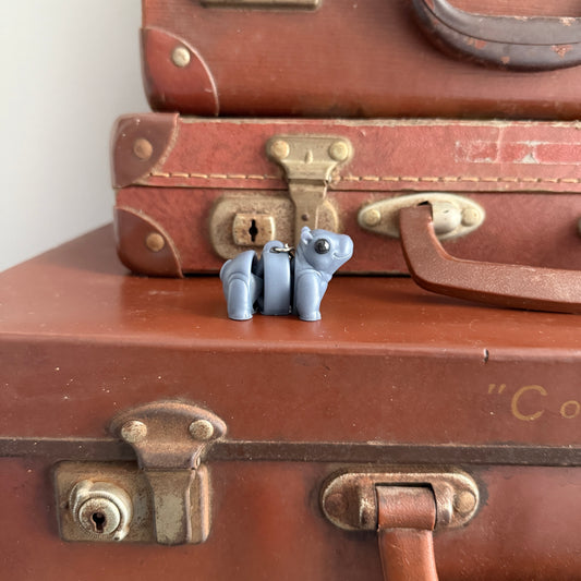 Jiggle Pet Resin 3D Print Keychain - Hippo