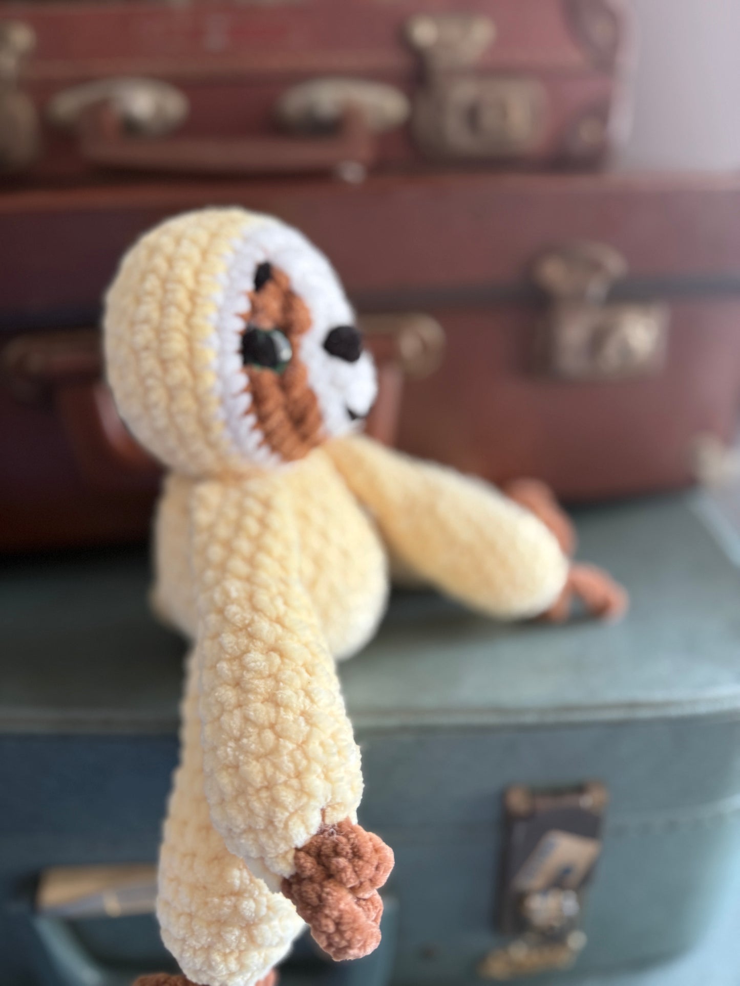 Sammy The Sloth Crochet Plush
