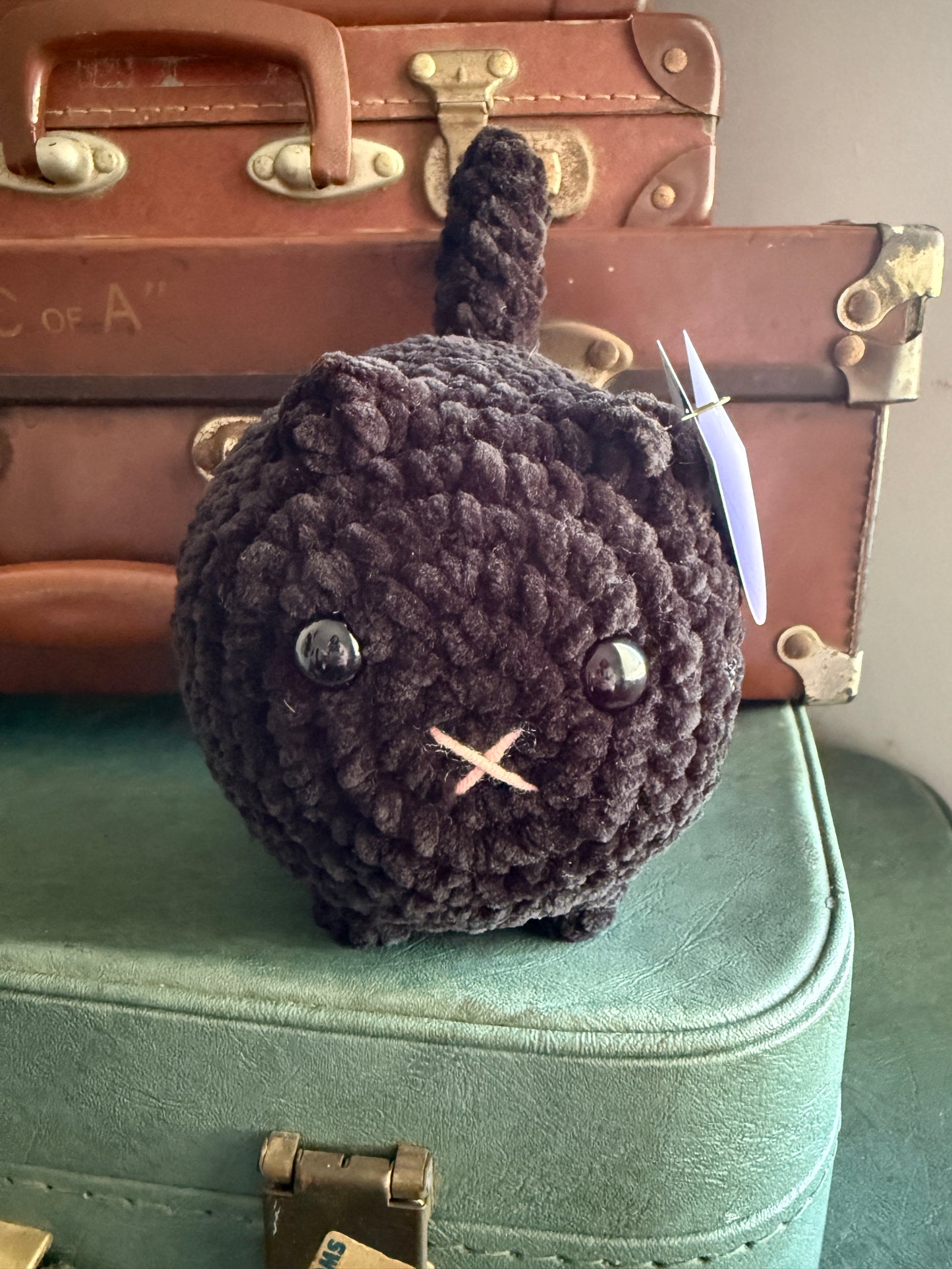 Crochet Loaf Kitty Cat Plush
