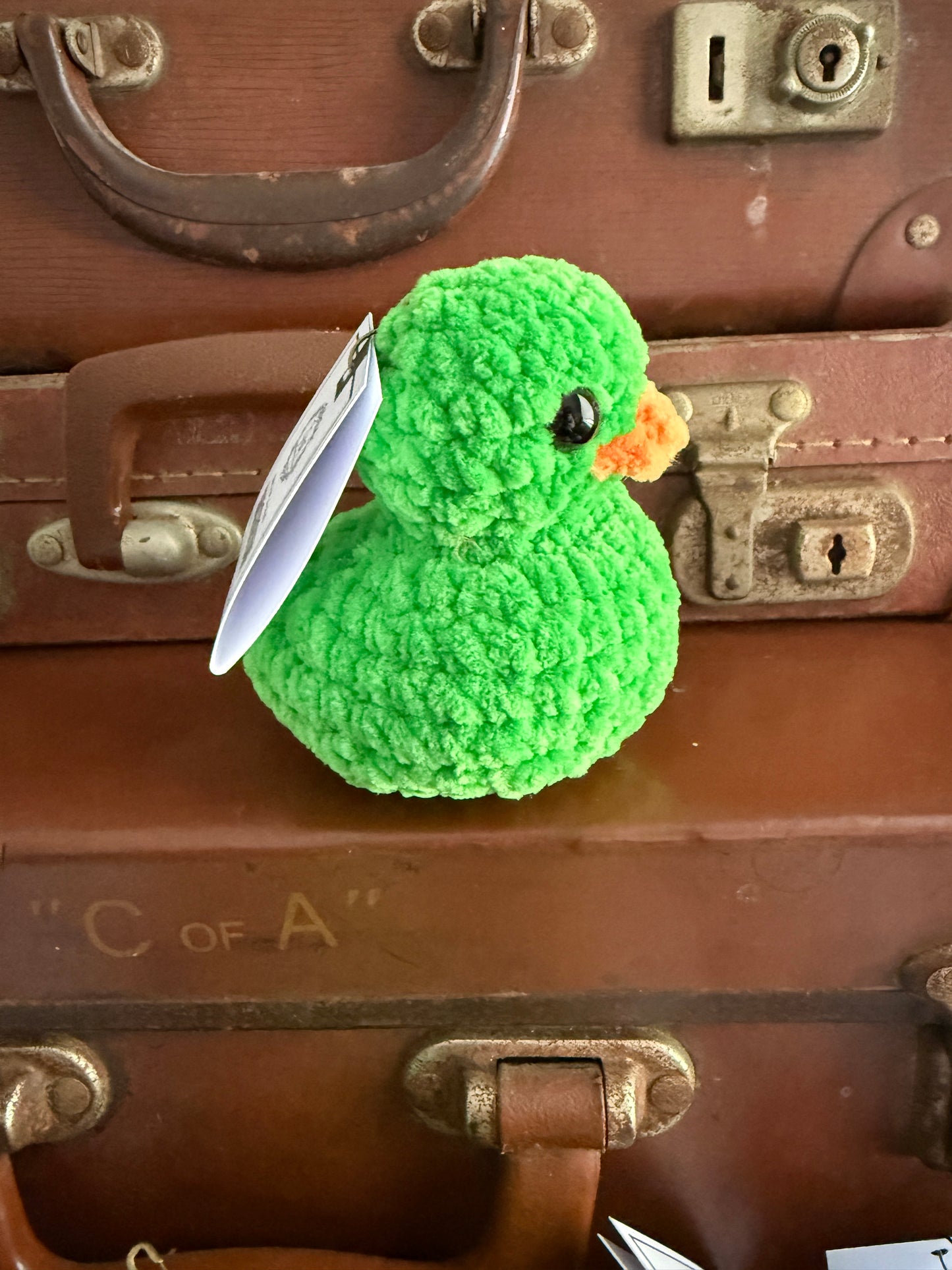 Crochet Squeaky Not so Rubber Ducky