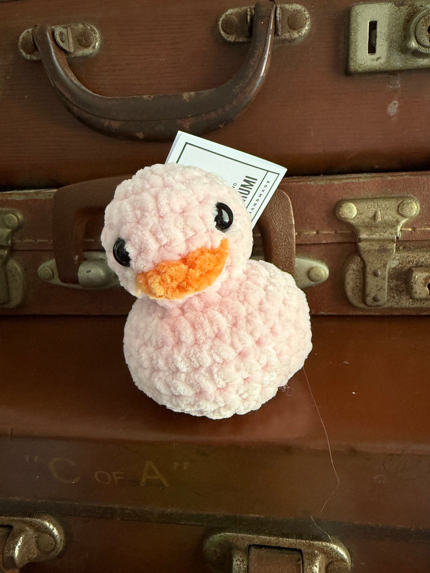 Crochet Squeaky Not so Rubber Ducky