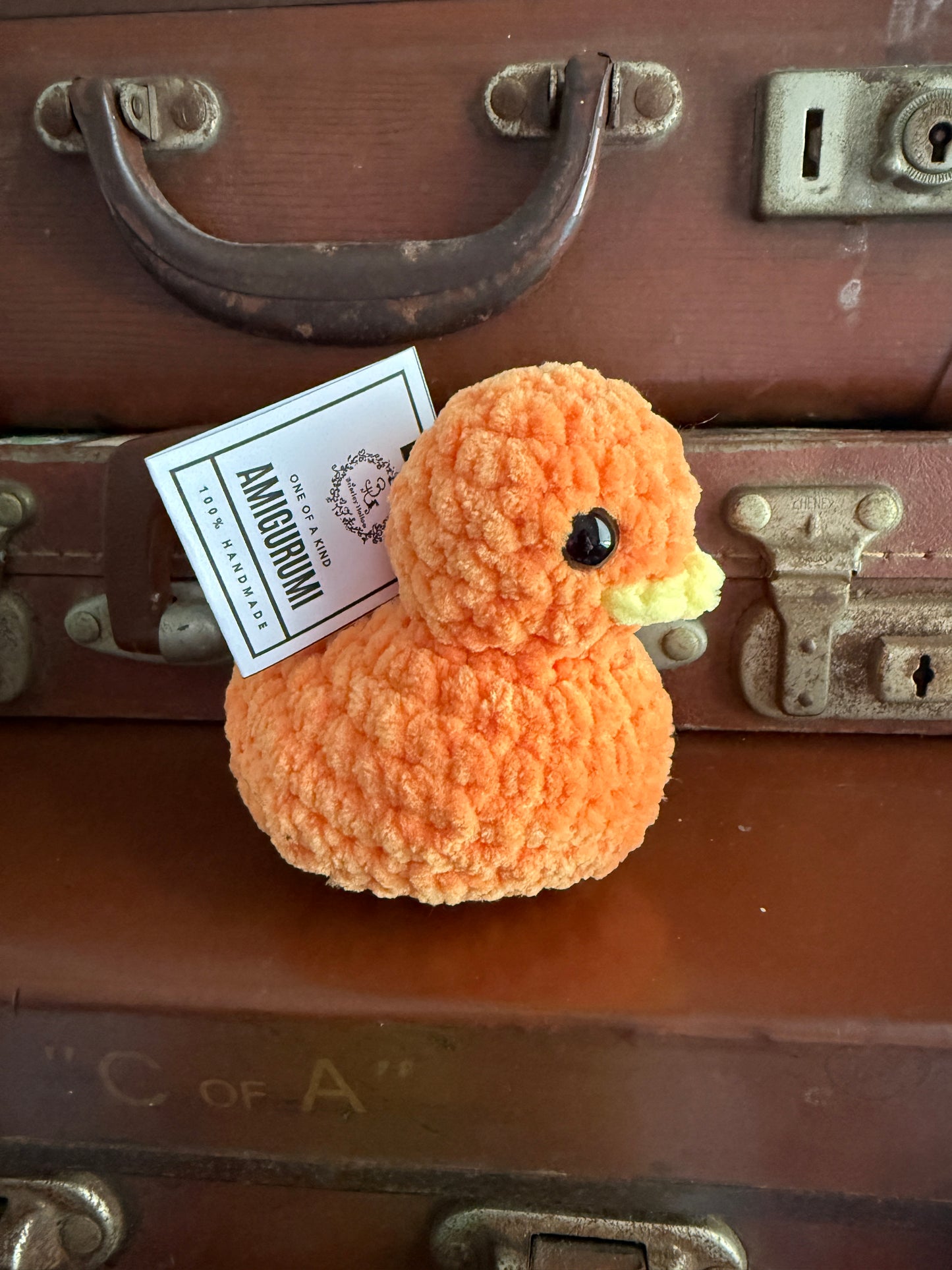 Crochet Squeaky Not so Rubber Ducky