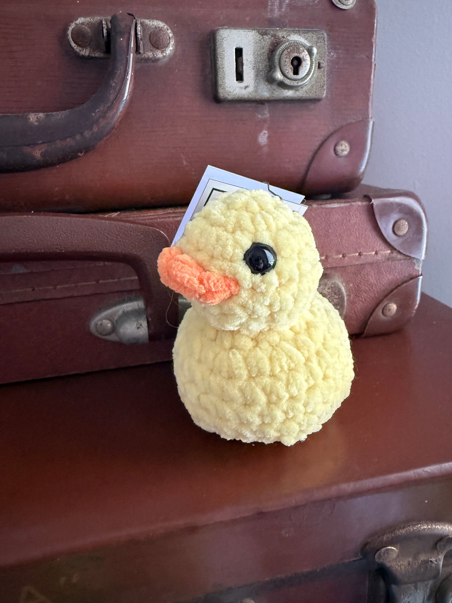 Crochet Squeaky Not so Rubber Ducky