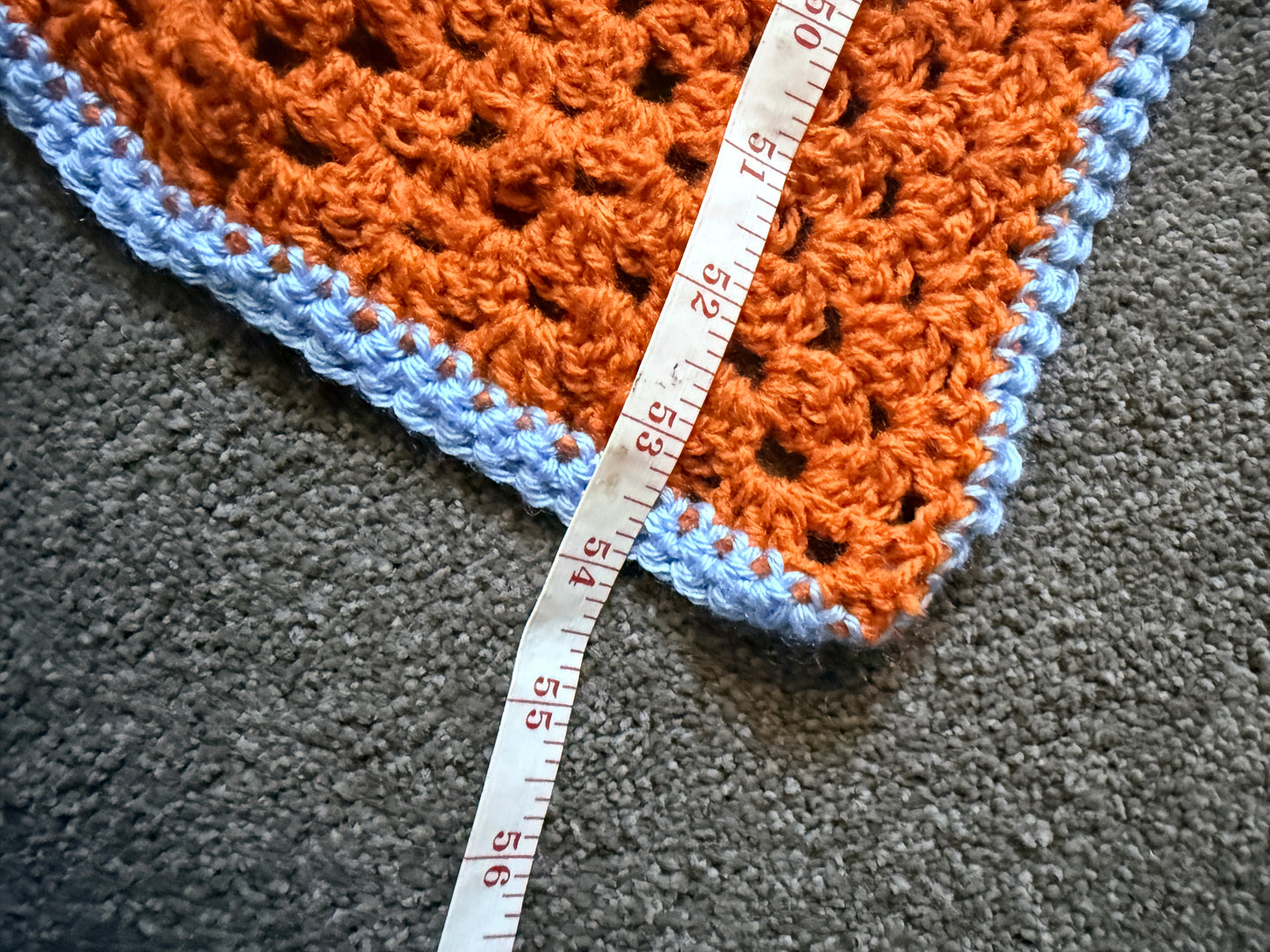 Patchwork Granny Rectangle Crochet Blanket – Handmade by Lyndsay