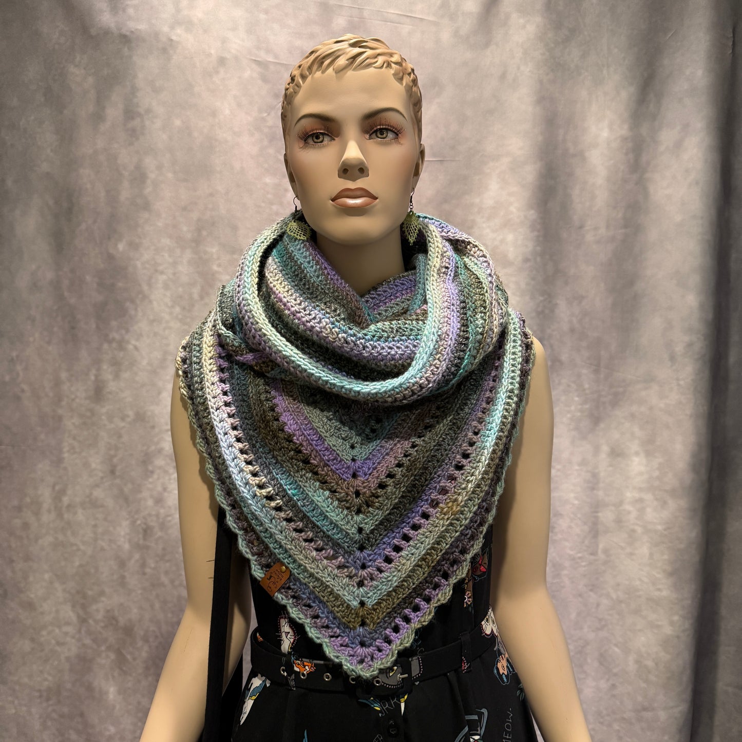 Oleander Hooded Scarf - Crochet Cowl
