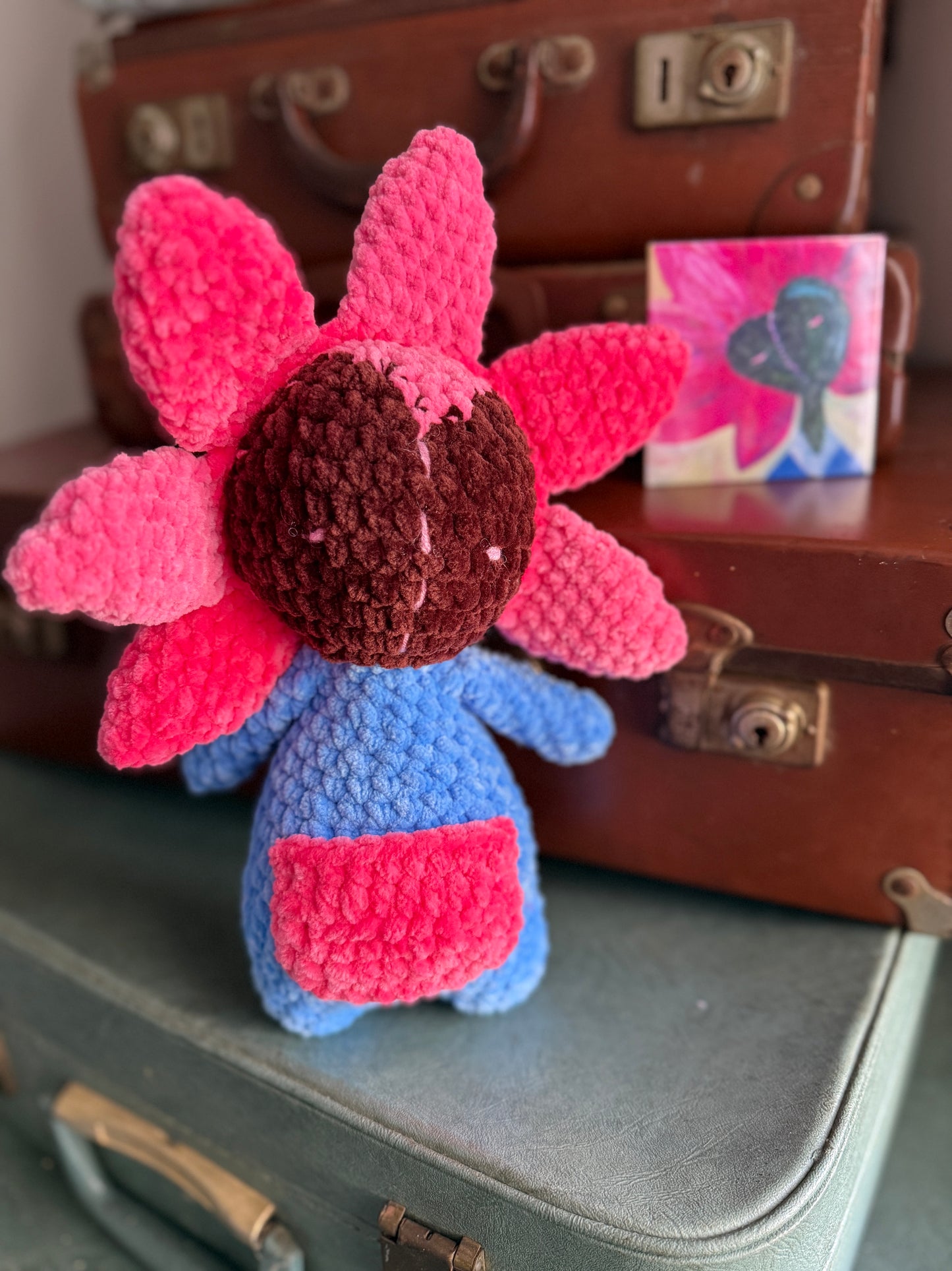 Florasyl Plush – Handmade Crochet Plush Inspired by the Florasyl Art Series